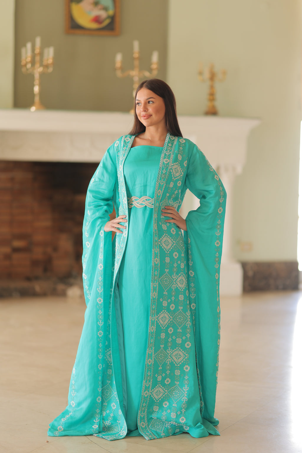 Andalusi Set -turquoise
