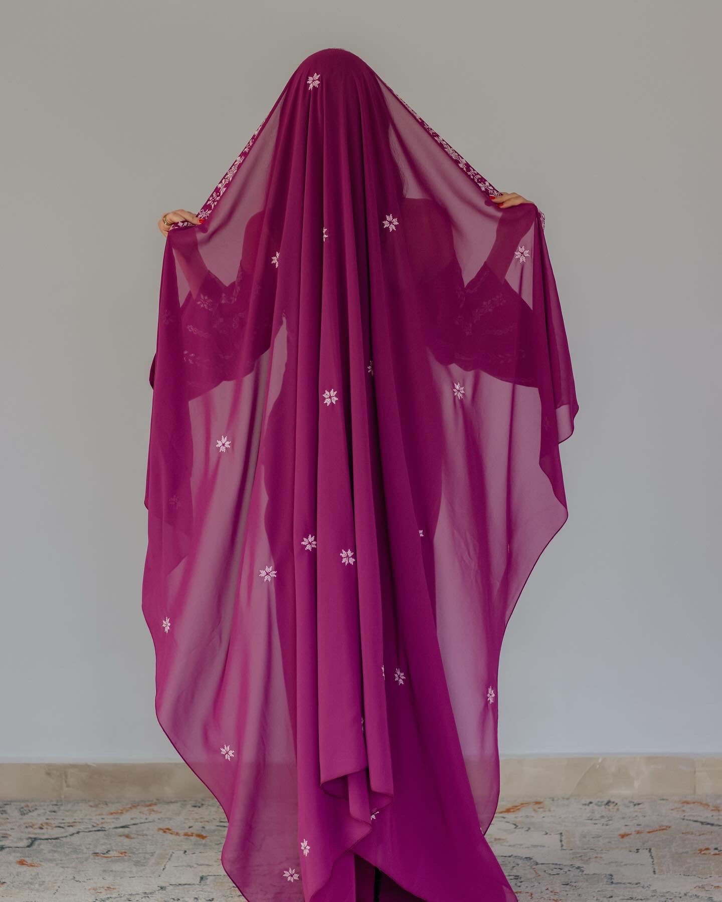 Magenta bloom dress